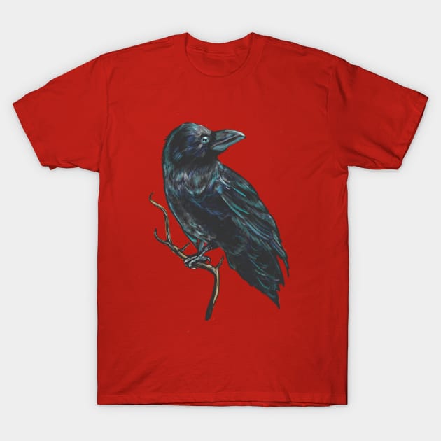 Raven T-Shirt by ckrickett